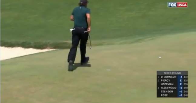 Watch: Phil Mickelson Has Absolutely Lost The Plot At The US Open