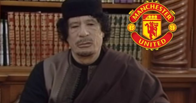 Colonel Gaddafi 'Was A Whisker Away' From Buying Manchester United